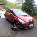 Dopravná nehoda Peugeot 3008 v obci Horna
