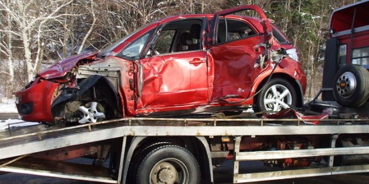 Dopravná nehoda vozidla Suzuki SX4 na Zemlínskej Šírave