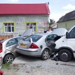Dopravná nehoda troch vozidiel v obci Budkovce